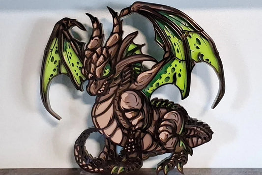Acrylic Dragon
