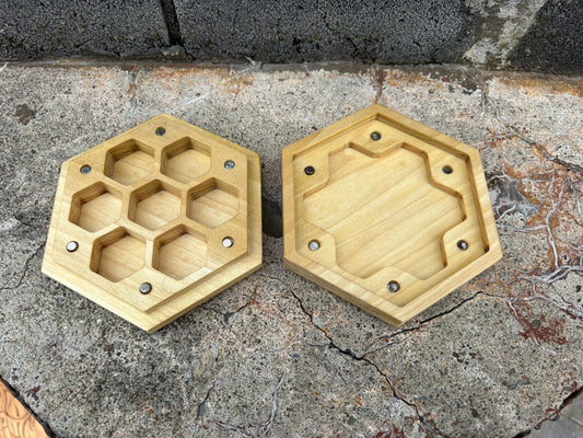 Wooden Dice Vault
