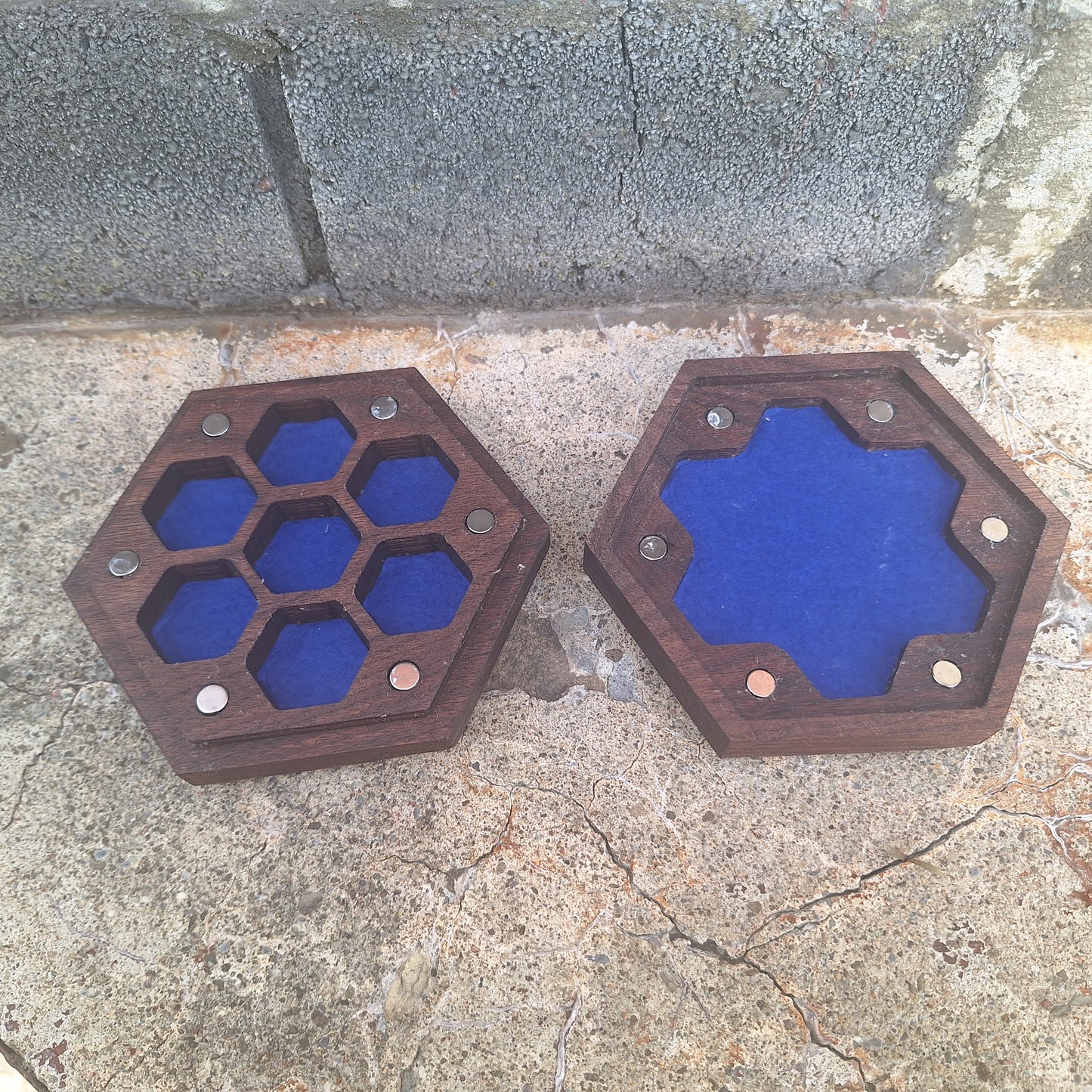 Wooden Dice Vault