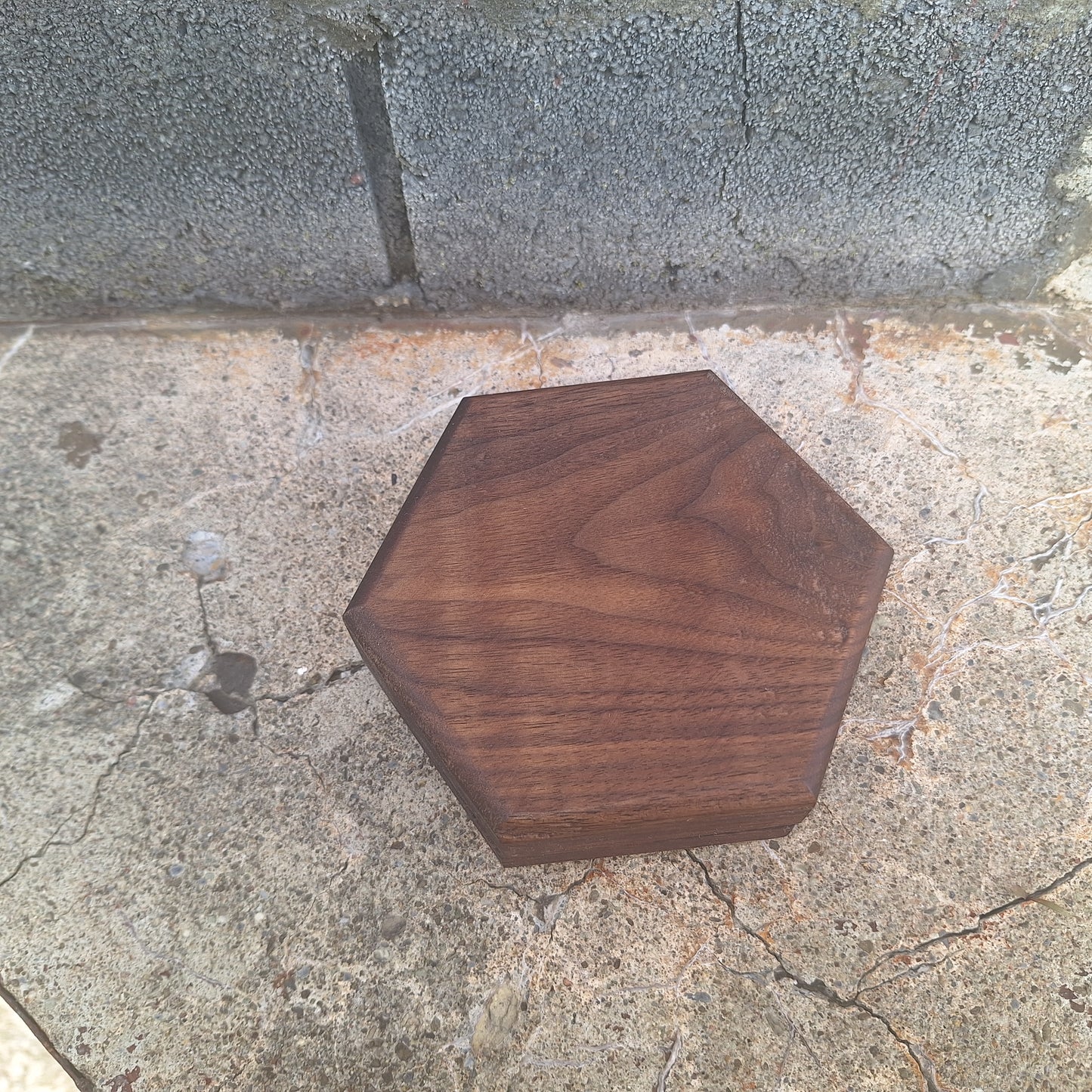Wooden Dice Vault